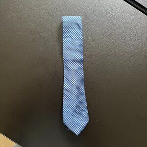 Michael Kors Blue Striped Tie - 100% Silk, Classic & Refined